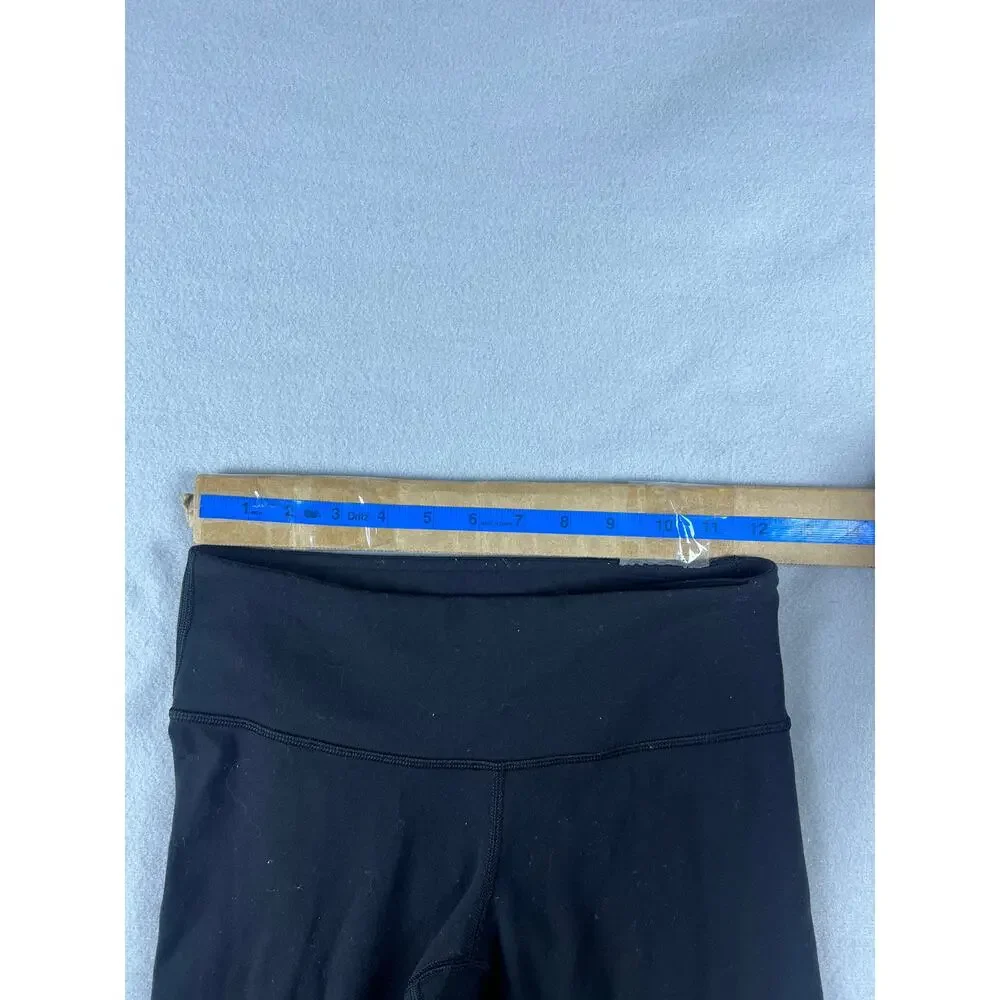 Lululemon Leggings Womens 4 Black Skinny Performance Athletic Workout Training